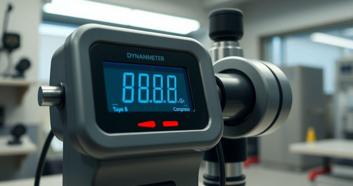 Dinamômetro Digital Medição de Força Tração e Compressão De Forma Eficiente